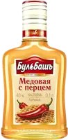 Настойка горькая Бульбашъ Медовая С Перцем