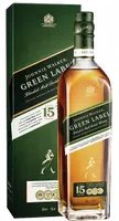 Виски Johnnie Walker "Green Label" 15 years old, in gift box
